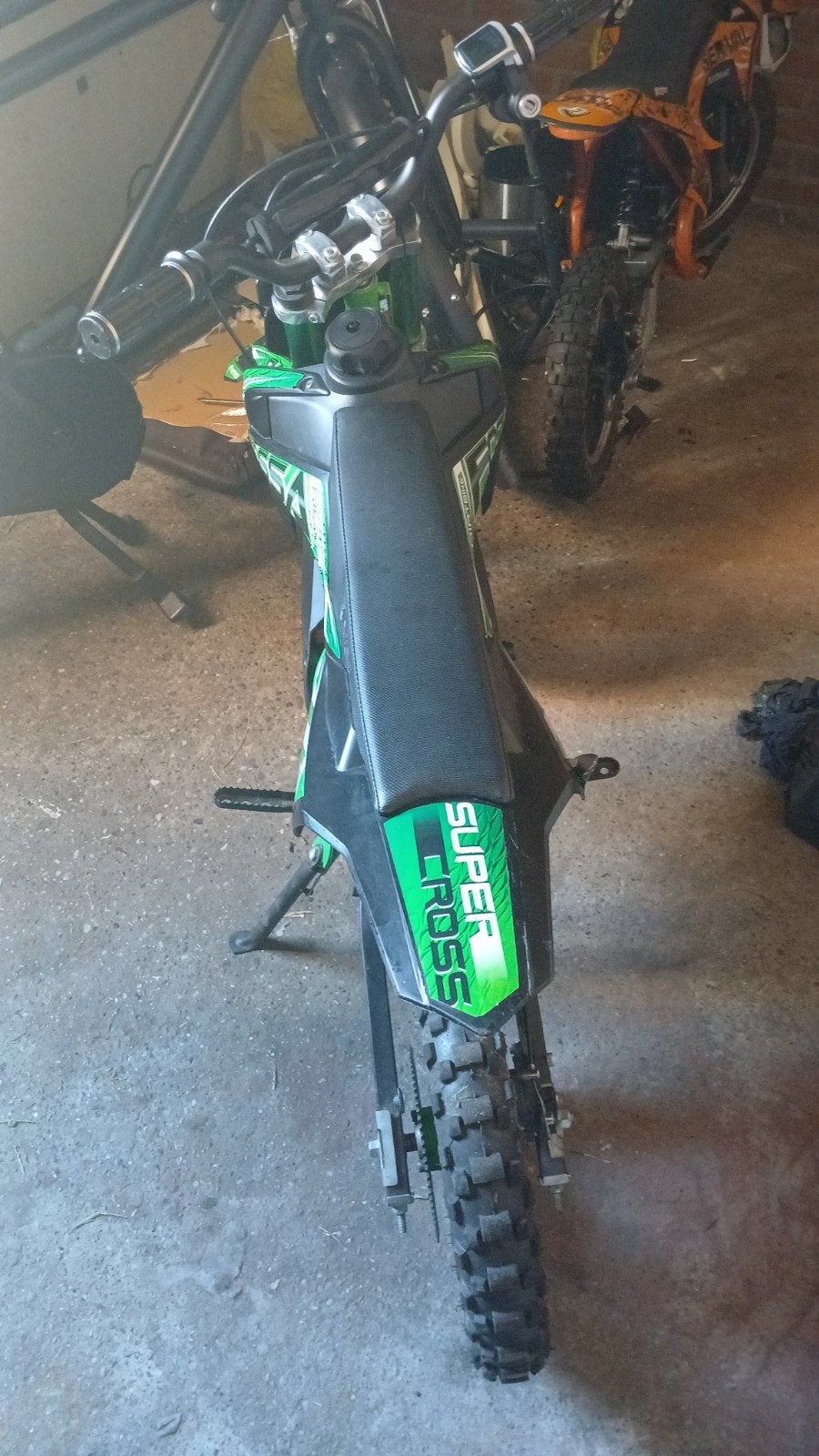 crossmotor elektris geen ketting en geen remmen, Ophalen, Gebruikt, Overige merken