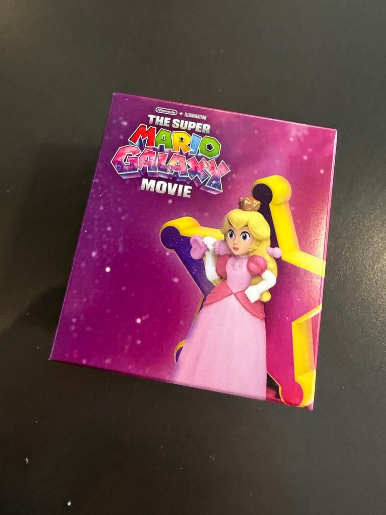 Peach Happy Meal Box Super Mario Galaxy Movie, Ophalen of Verzenden, Nieuw, Jongen of Meisje