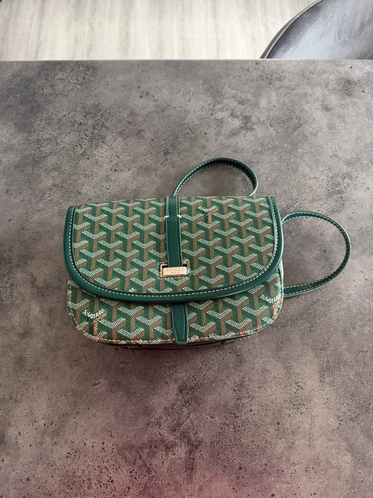 Goyard messenger bag, Ophalen of Verzenden, Nieuw, Groen