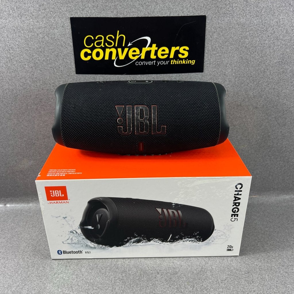 JBL Charge 5 | Draadloze speaker | zwart | in doos | 417604, Audio, Tv en Foto, Gebruikt, JBL, Ophalen of Verzenden, Center speaker