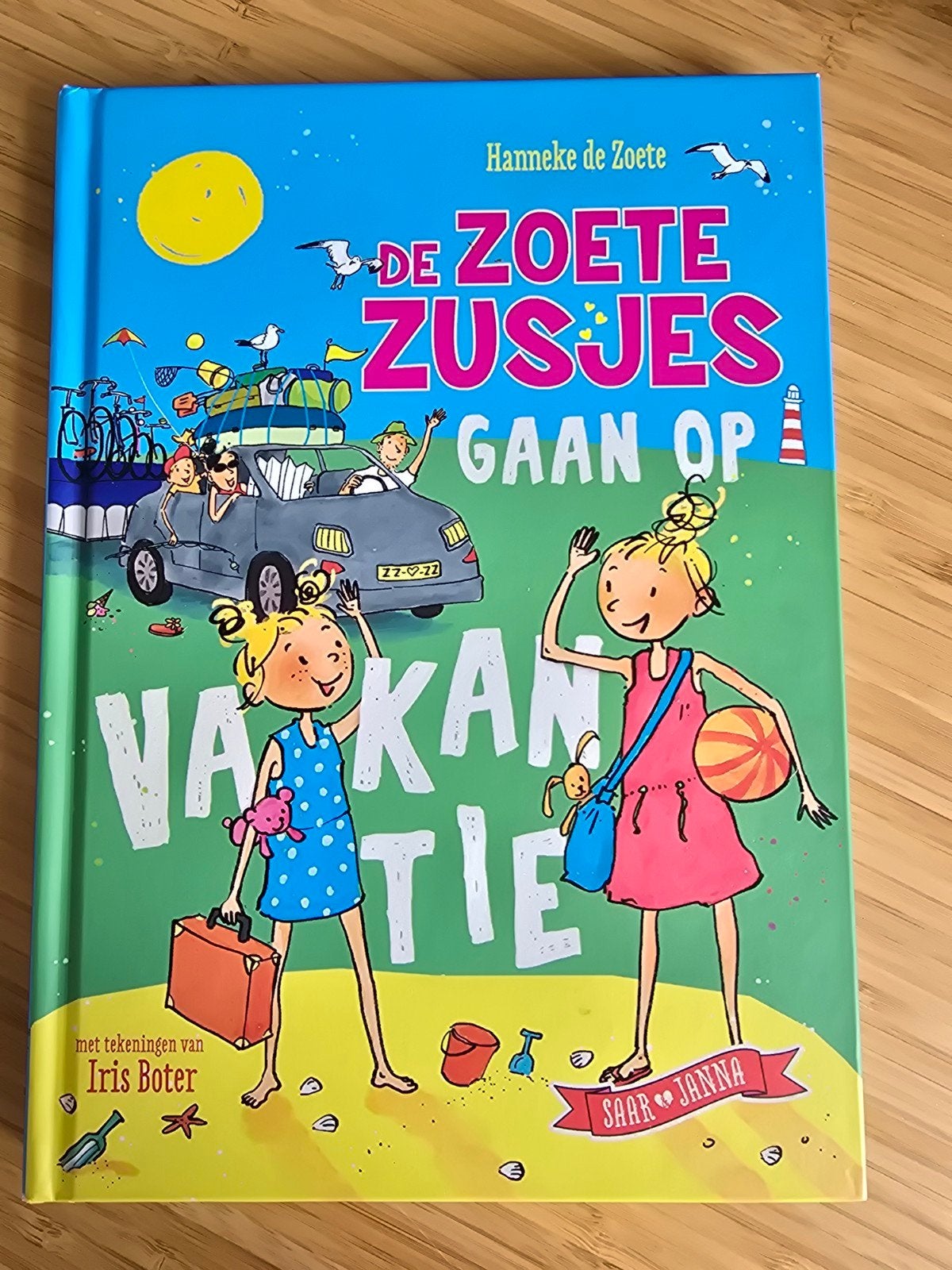 Kinderboek Zoete Zusjes gaan op vakantie, Ophalen of Verzenden, Zo goed als nieuw