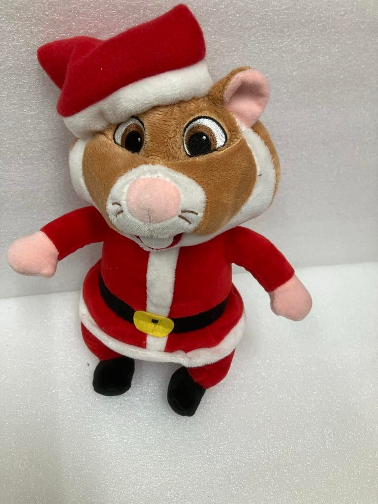 Kerst hamster knuffel van Albert Heijn, Albert Heijn, Overige typen, Ophalen of Verzenden, Zo goed als nieuw