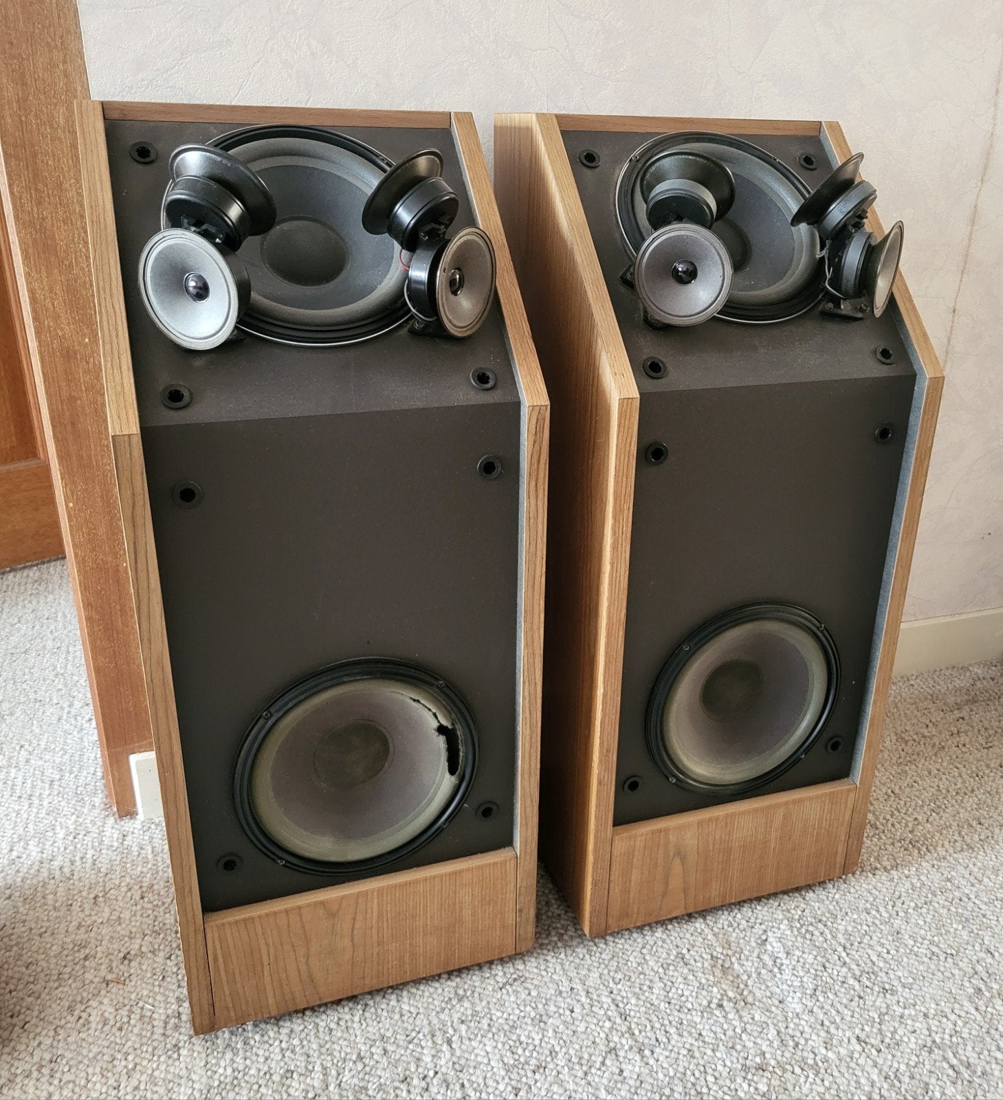 Bose 601 Serie III - bruin - vintage speakers, Audio, Tv en Foto, Luidsprekers, Ophalen, Bose