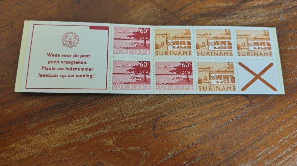 Postzegelboekje Suriname, Ophalen of Verzenden, Postfris