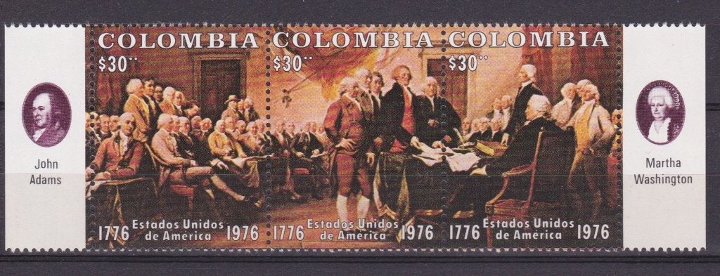 TSS Kavel 1.20033 Colombia   pf minr 1317-1319 VS, Ophalen, Postfris, Zuid-Amerika
