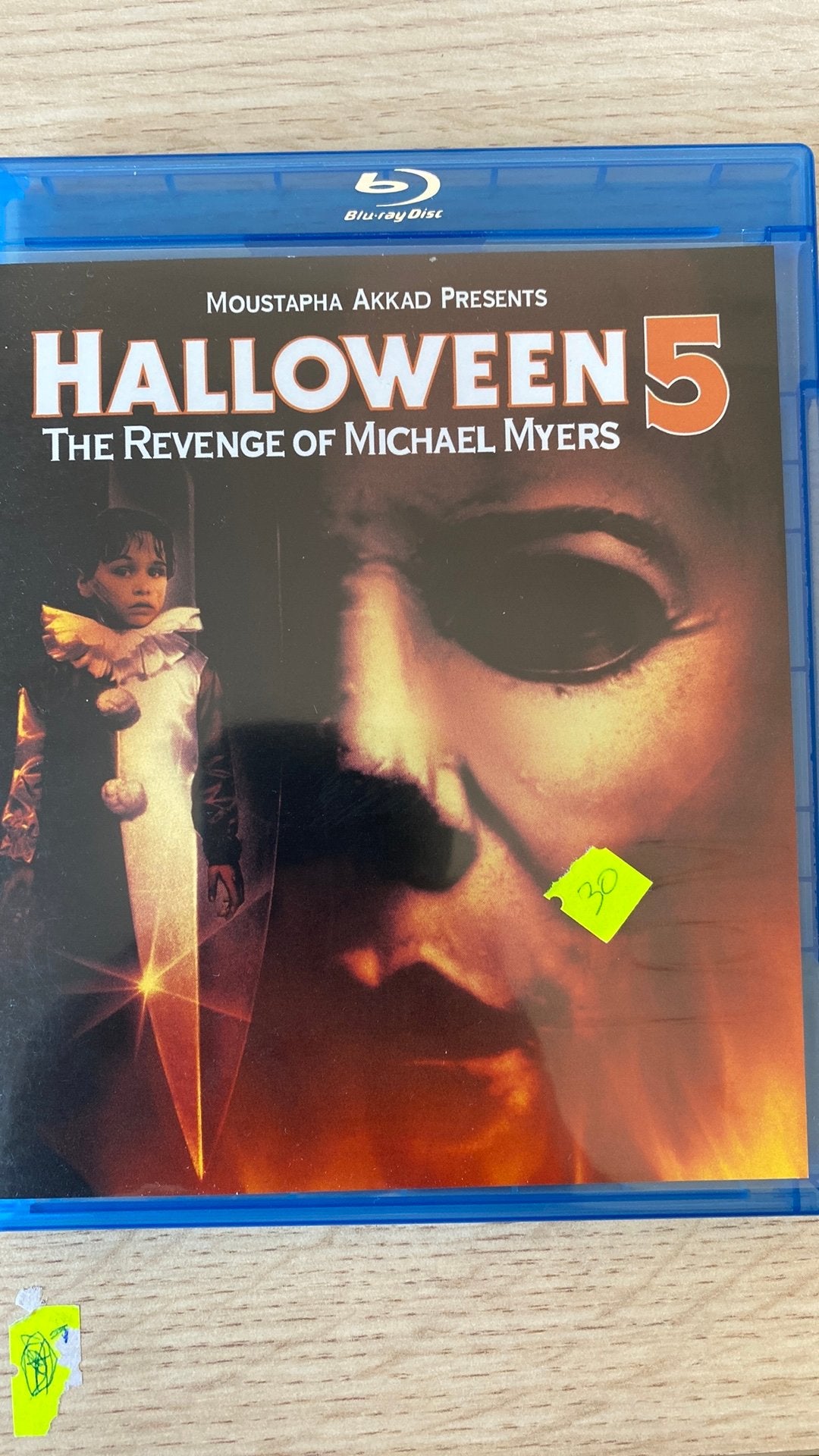 Halloween 5 blu ray, Cd's en Dvd's, Blu-ray, Ophalen of Verzenden, Zo goed als nieuw, Horror