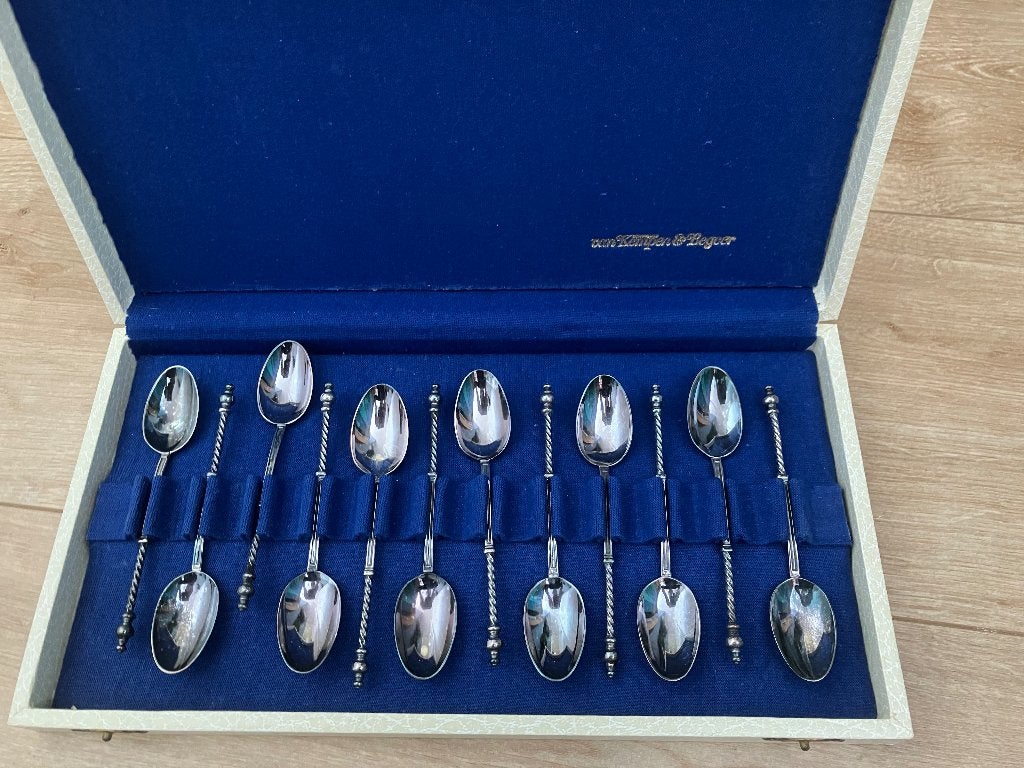 Zilveren (925) lepeltjes van Kempen en Begeer, Ophalen, Zilver