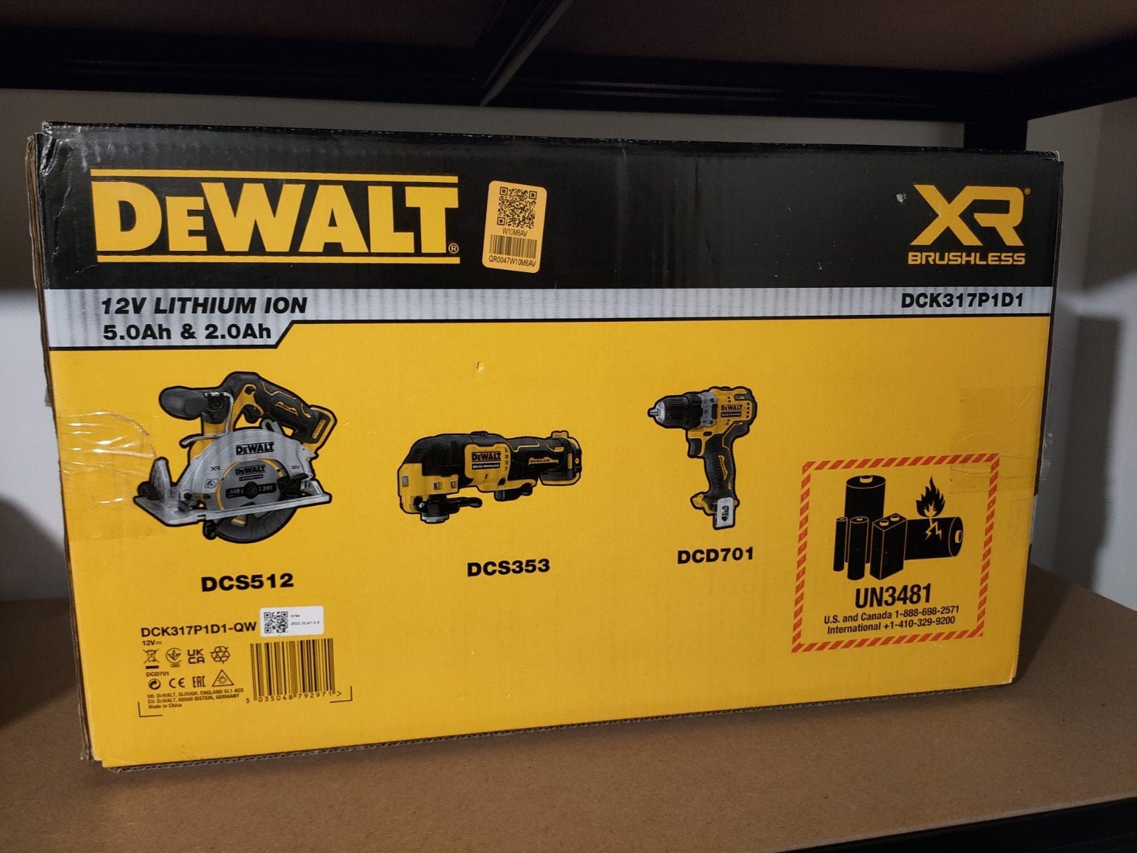 Nieuwe DeWalt 12V XR Brushless 7-delige gereedschapsset, Ophalen of Verzenden, Nieuw