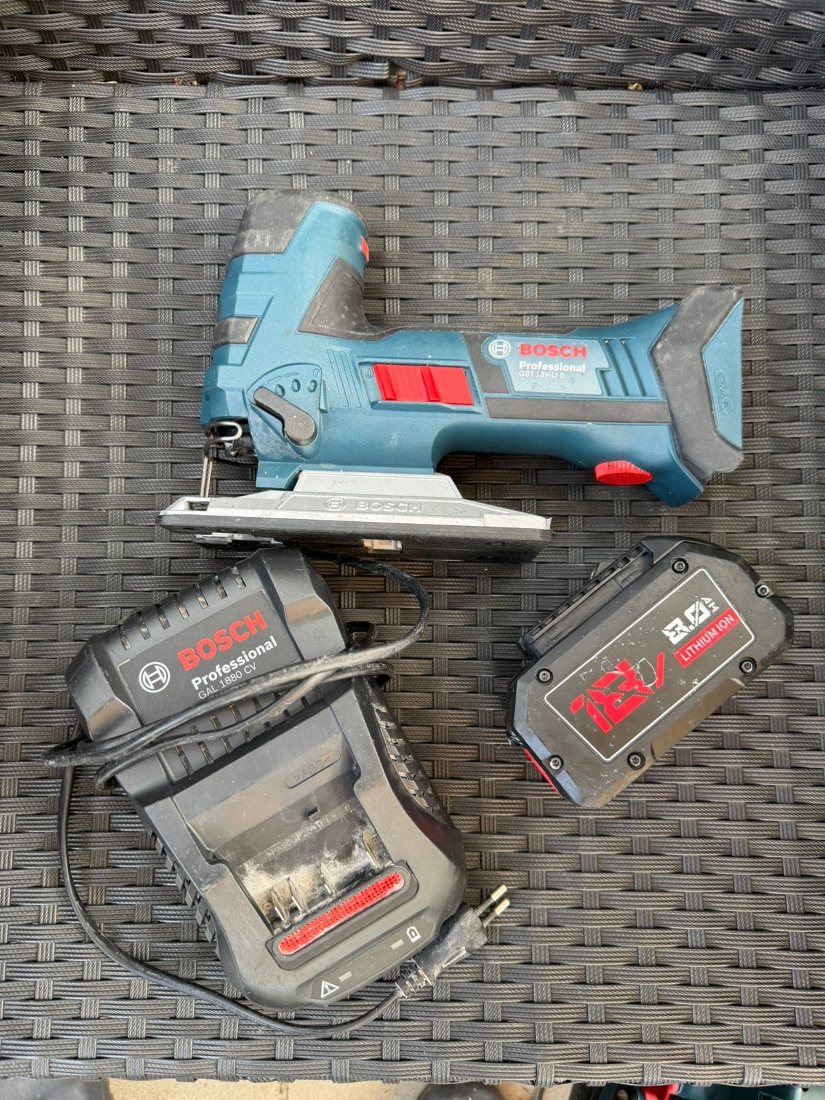 Bosch professional accu  decoupeerzaag, Ophalen of Verzenden, Boormachine