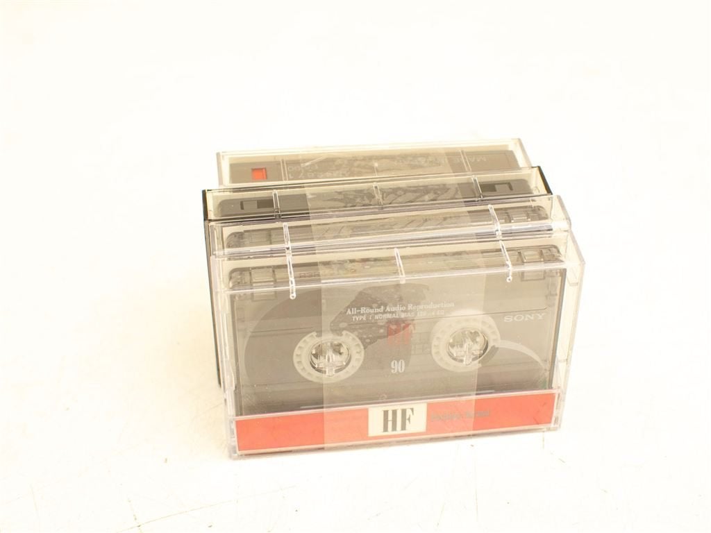 4 sony cassettebandjes 31905, Ophalen of Verzenden, Gebruikt, Overige genres, 1 bandje