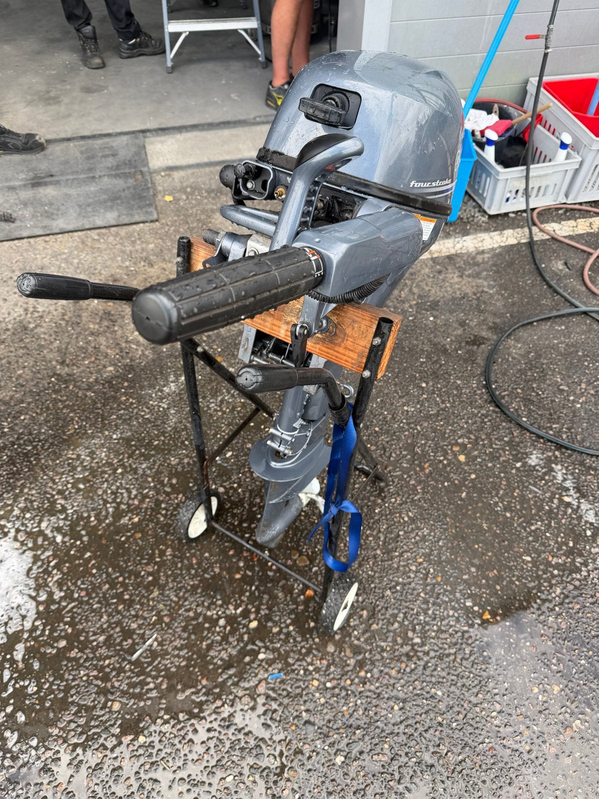 Yamaha 8 PK 4-takt buitenboordmotor 2022 Langstaart, Watersport en Boten, Ophalen, Gebruikt, 5 tot 10 pk, Viertaktmotor