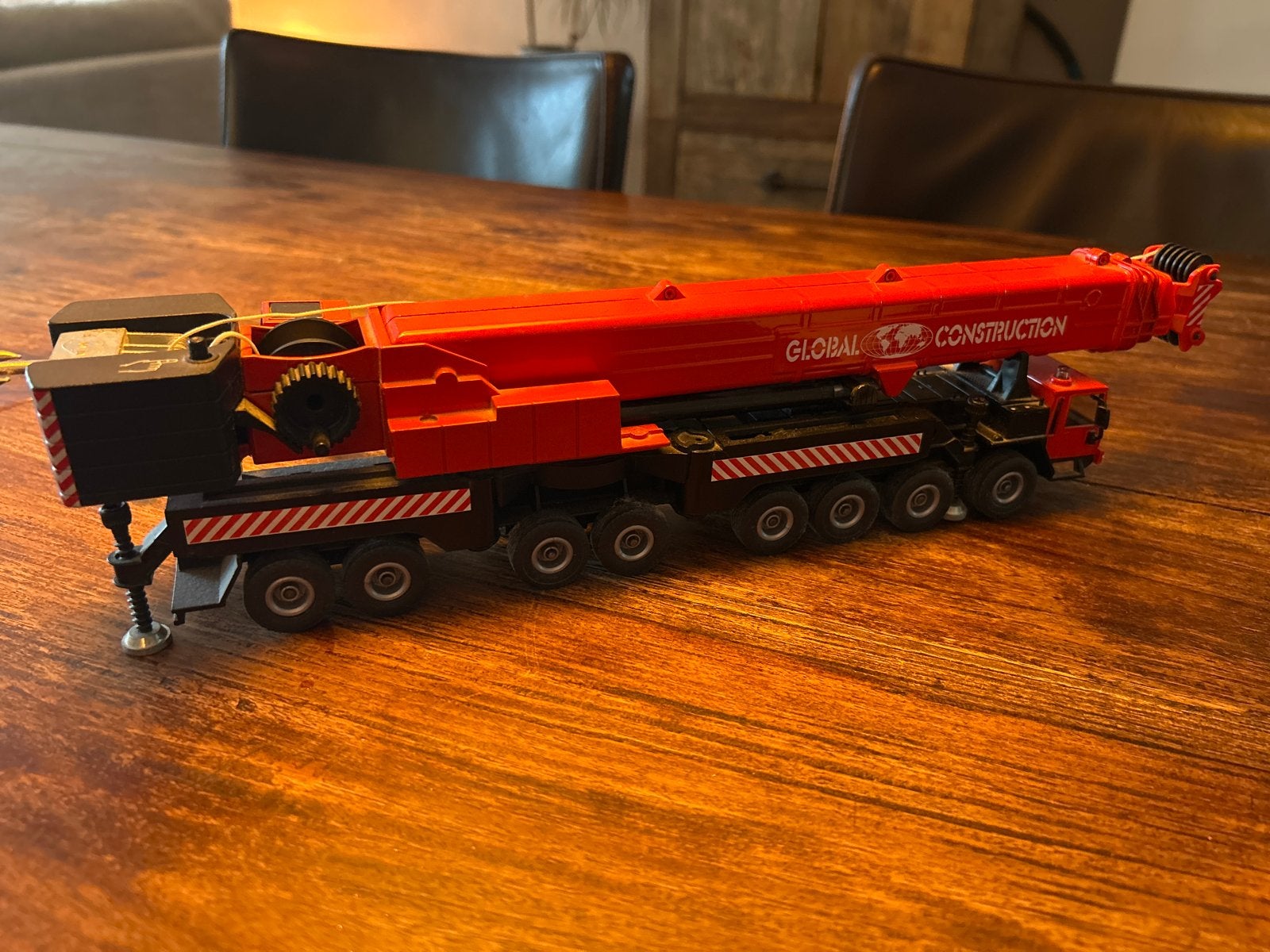 Siku 4311 Global Construction Kraanwagen Speelgoed, Ophalen, Gebruikt