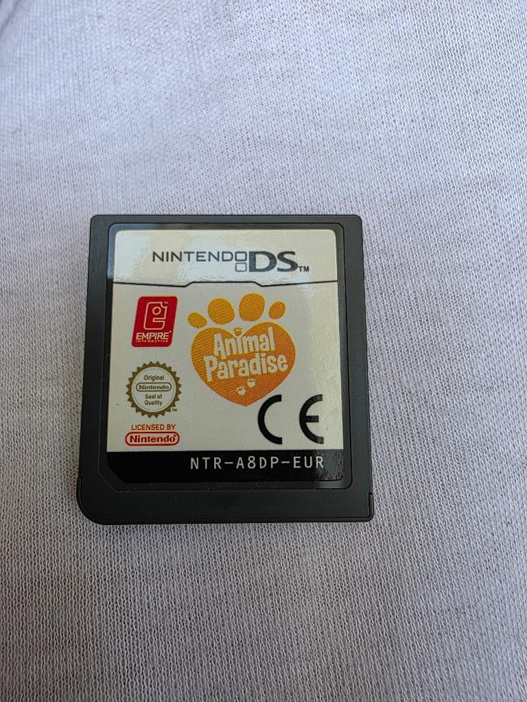 Nintendo DS lite spel animal paradise, Spelcomputers en Games, Spelcomputers | Nintendo DS, Ophalen of Verzenden, Zo goed als nieuw