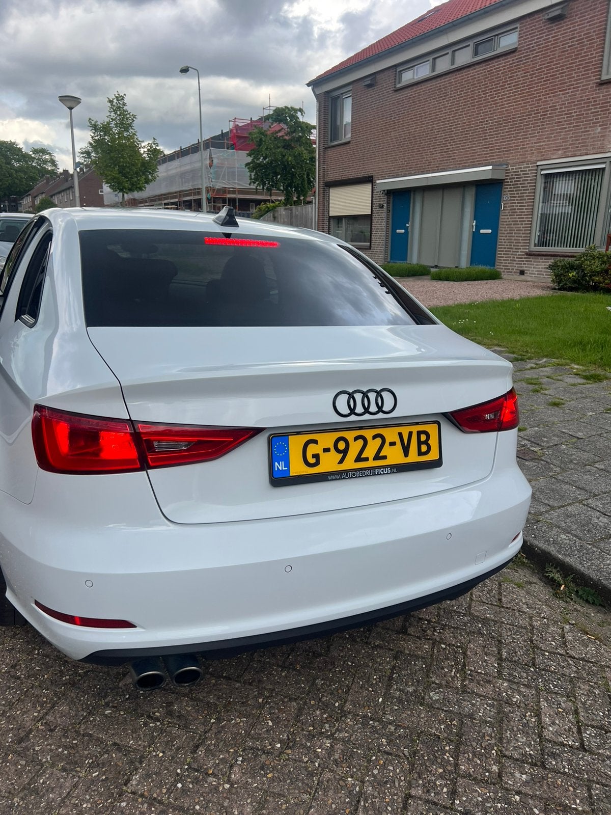 Audi A3 1.4 Tfsi 92KW Sedan 2014 Wit, Ophalen of Verzenden