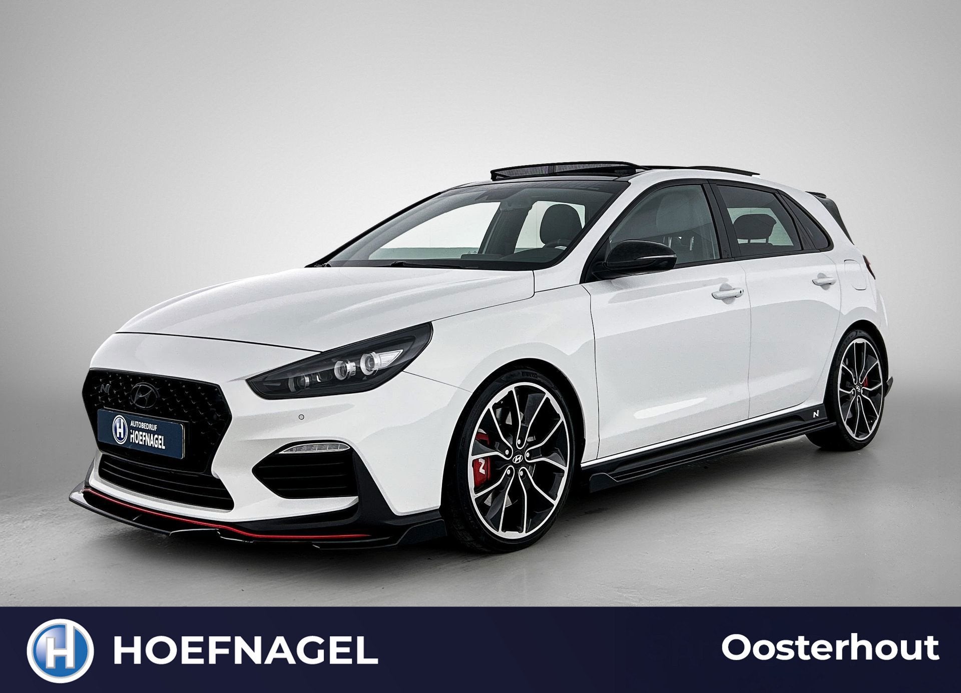 Hyundai I30 2.0 T-GDI N2 Performance 280PK | Schuif-/kanteld, Auto's, Hyundai, 1998 cc, Gebruikt, 4 cilinders, Wit