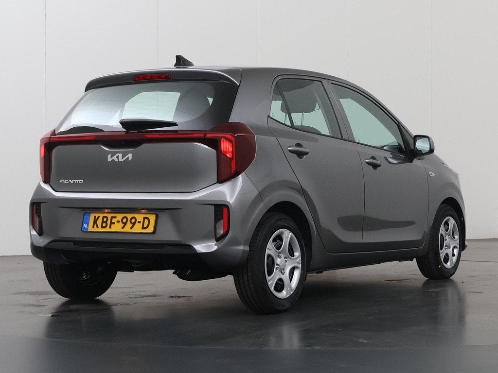 Kia Picanto 1.0 GDi DynamicLine AMT | Airconditioning | Crui, Auto's, Kia, Stof, 4 stoelen, 68 pk, Origineel Nederlands