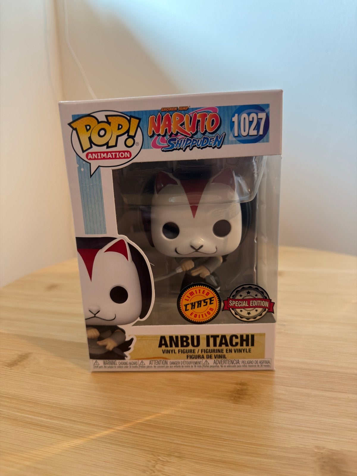 Funko Pop! Naruto Shippuden Anbu Itachi Chase 1027, Ophalen of Verzenden, Zo goed als nieuw
