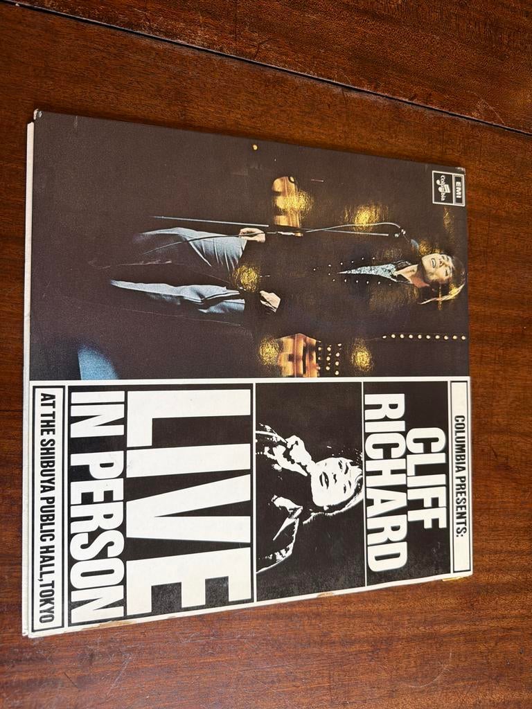 Cliff Richard - Live In Person (1968) LP Vinyl, Ophalen of Verzenden, 1960 - 1969, Zo goed als nieuw, 12 inch