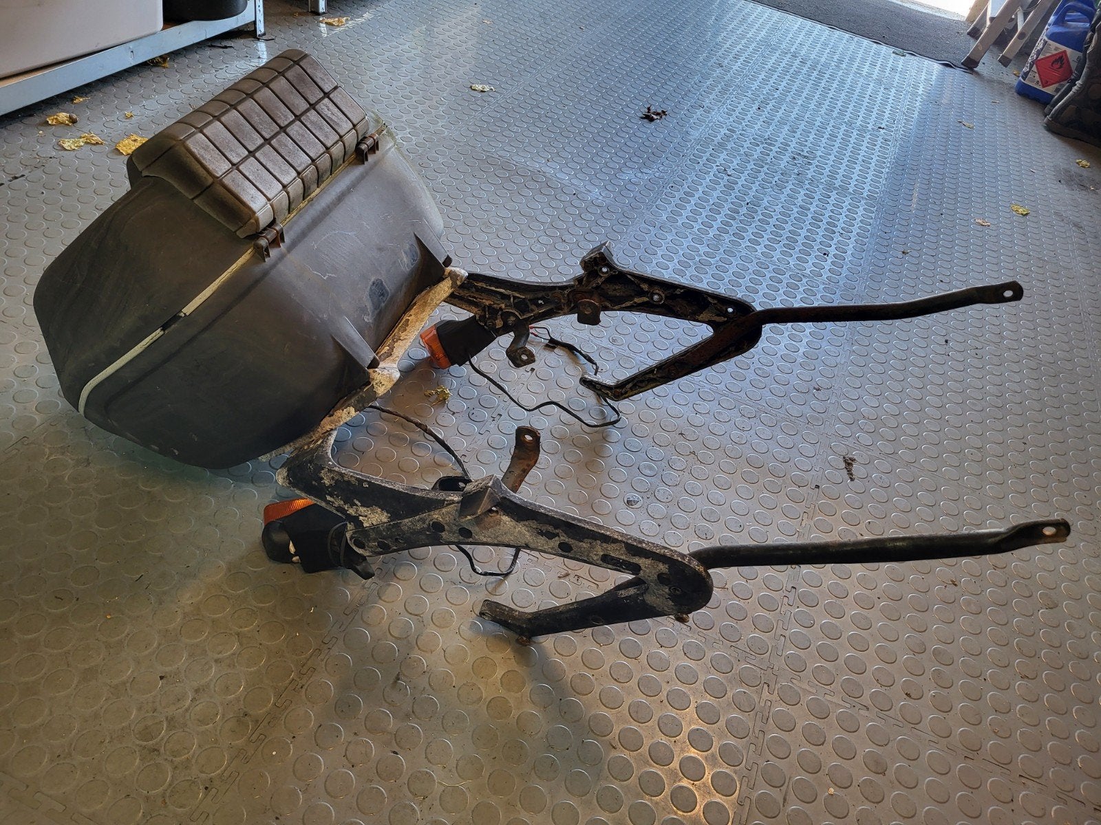 Givi kofferbeugels transalp xl600v, Ophalen, Gebruikt