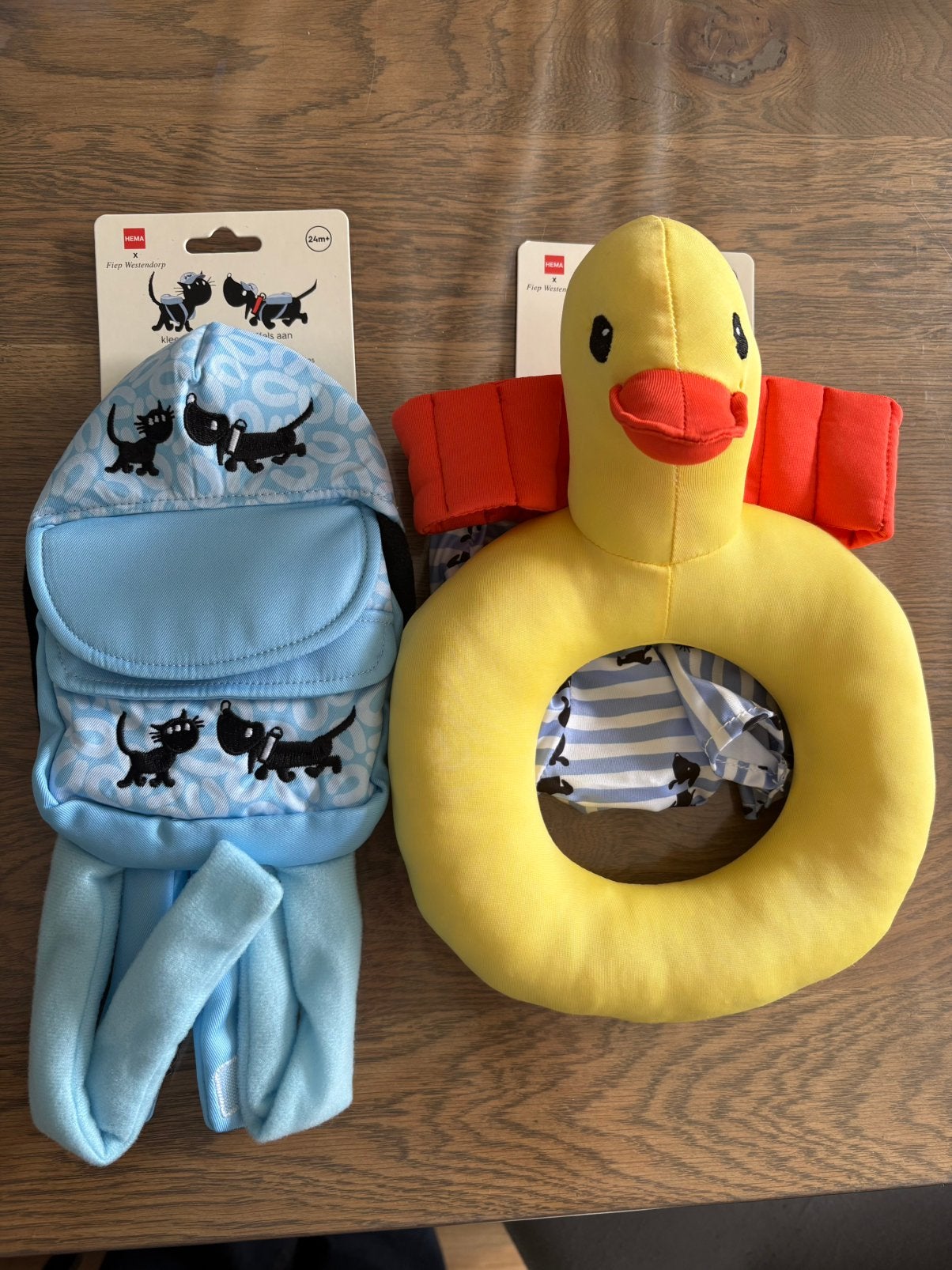 Takkie en Siepie verkleedsetje Zomer en Back to school Hema, Kinderen en Baby's, Speelgoed | Knuffels en Pluche, Ophalen of Verzenden