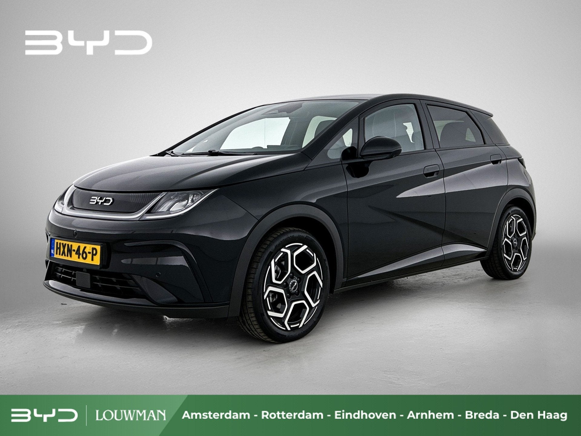 BYD Dolphin Design 60.4 kWh | 2025 model | Panoramadak | BTW, Auto's, BYD, Dolphin, Gebruikt, Zwart, Zwart