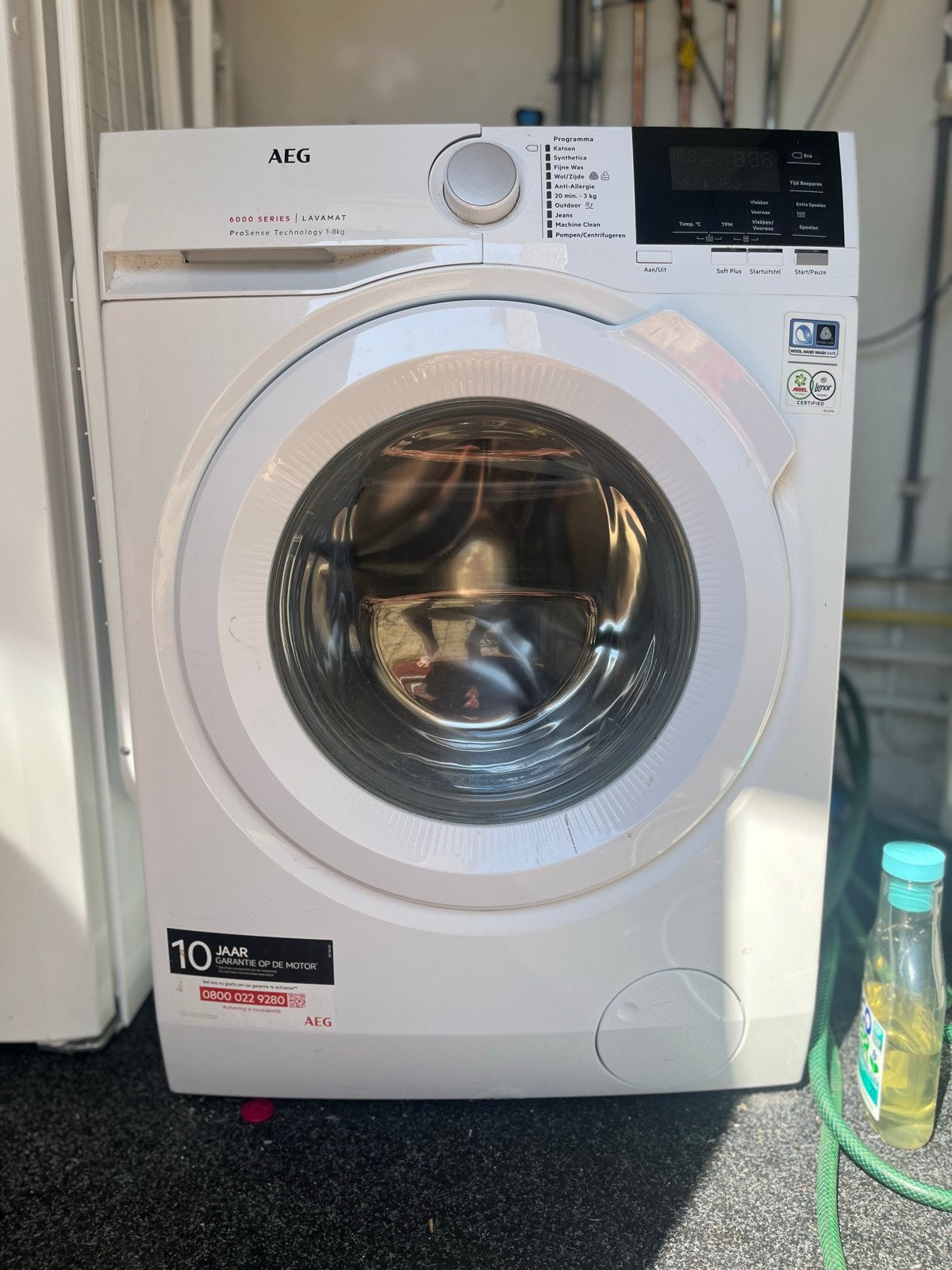 AEG L6FB84GW 6000 Serie Lavamat Wasmachine, Witgoed en Apparatuur, Wasmachines, Ophalen, Gebruikt, 85 tot 90 cm, 1200 tot 1600 toeren
