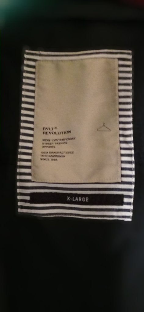 RVLT REVOLUTION Hooded tussenjas, Navy., Blauw, Maat 56/58 (XL), Zo goed als nieuw, RVLT REVOLUTION