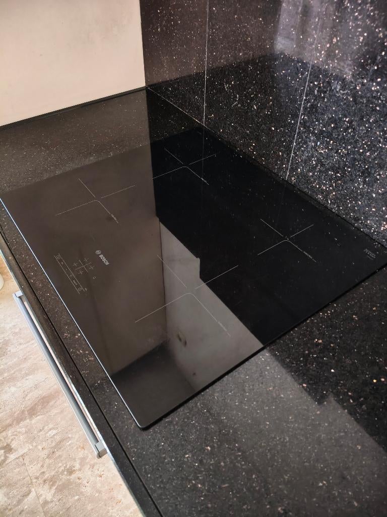 Bosch inductiekookplaat, Witgoed en Apparatuur, Ophalen, Gebruikt, 4 kookzones, Inbouw
