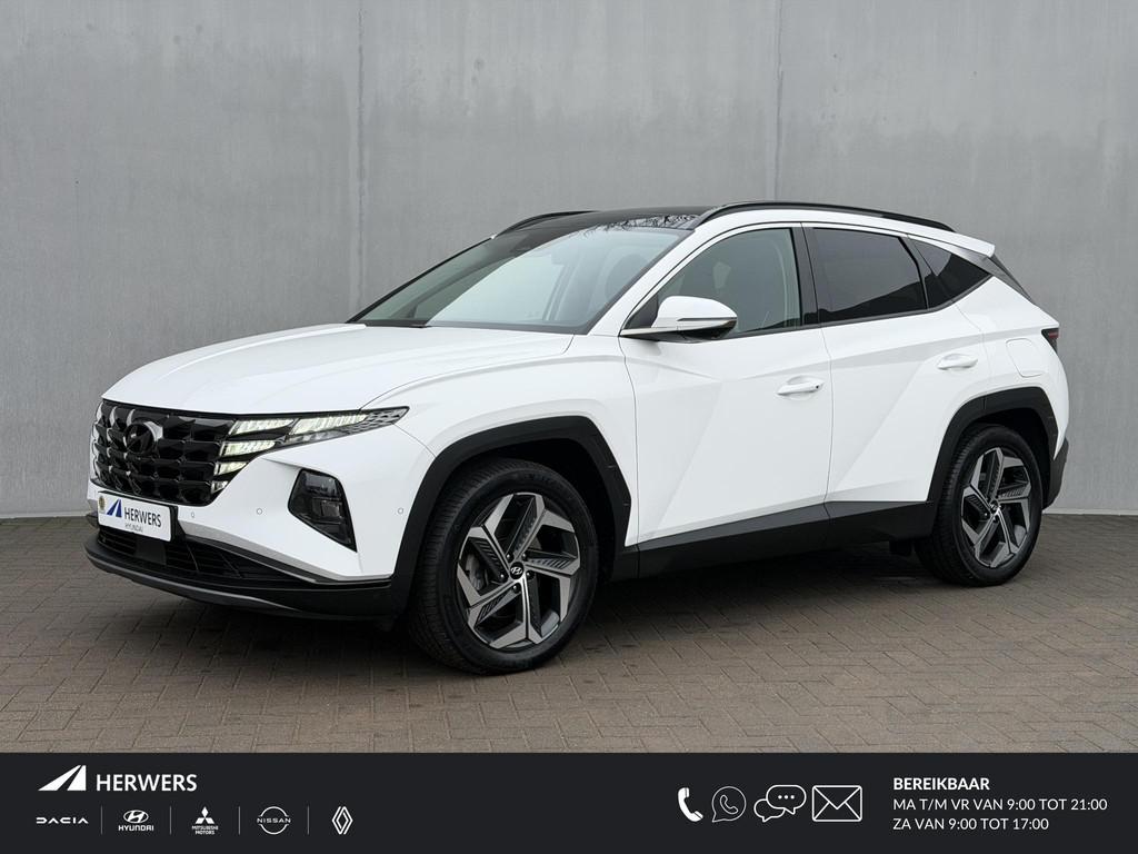 Hyundai Tucson 1.6 T-GDI PHEV Premium Sky 4WD / Dealer Onder, Auto's, Hyundai, Automaat, 1350 kg, 14 kWh, Gebruikt