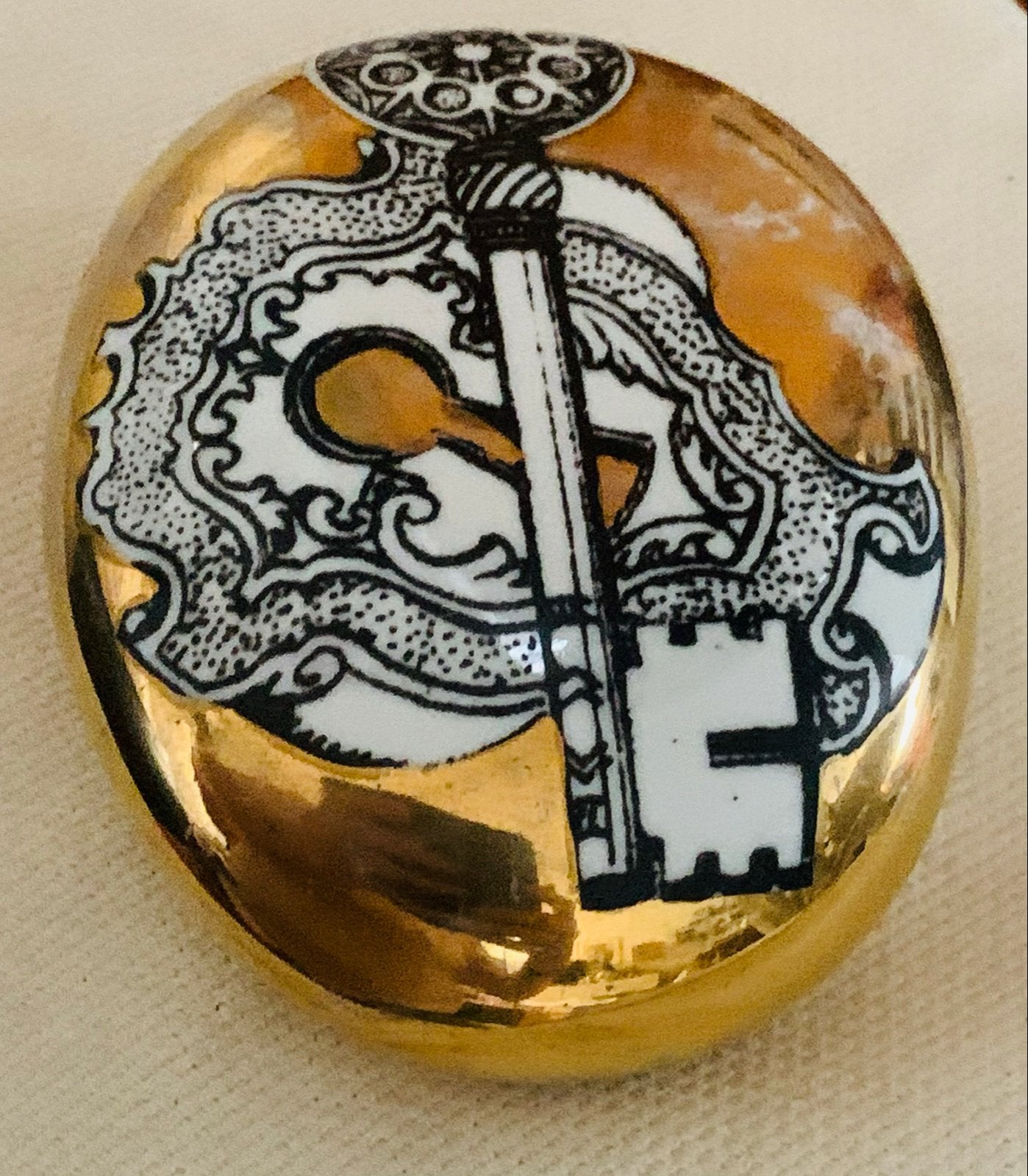 Piero Fornasetti Presse-papier - Italy., Ophalen of Verzenden