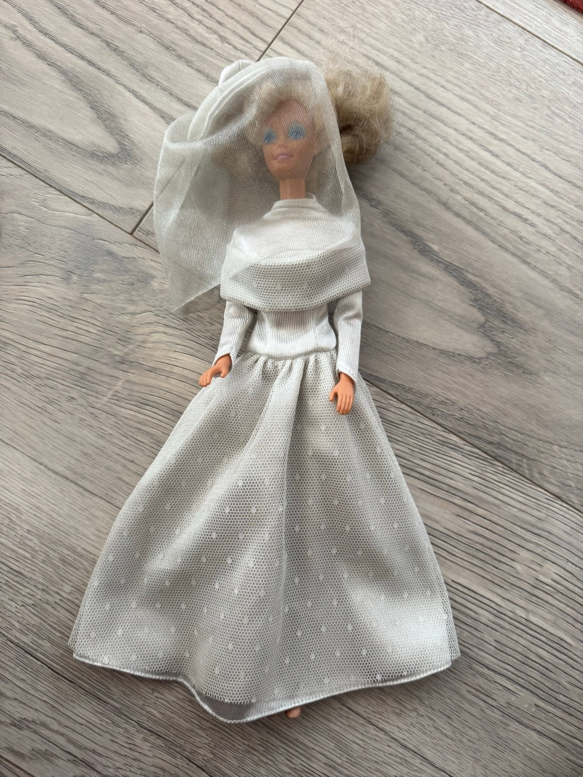 Vintage Barbie Bruidspop - Mattel 1966 China, Verzamelen, Poppen, Ophalen of Verzenden, Gebruikt, Pop