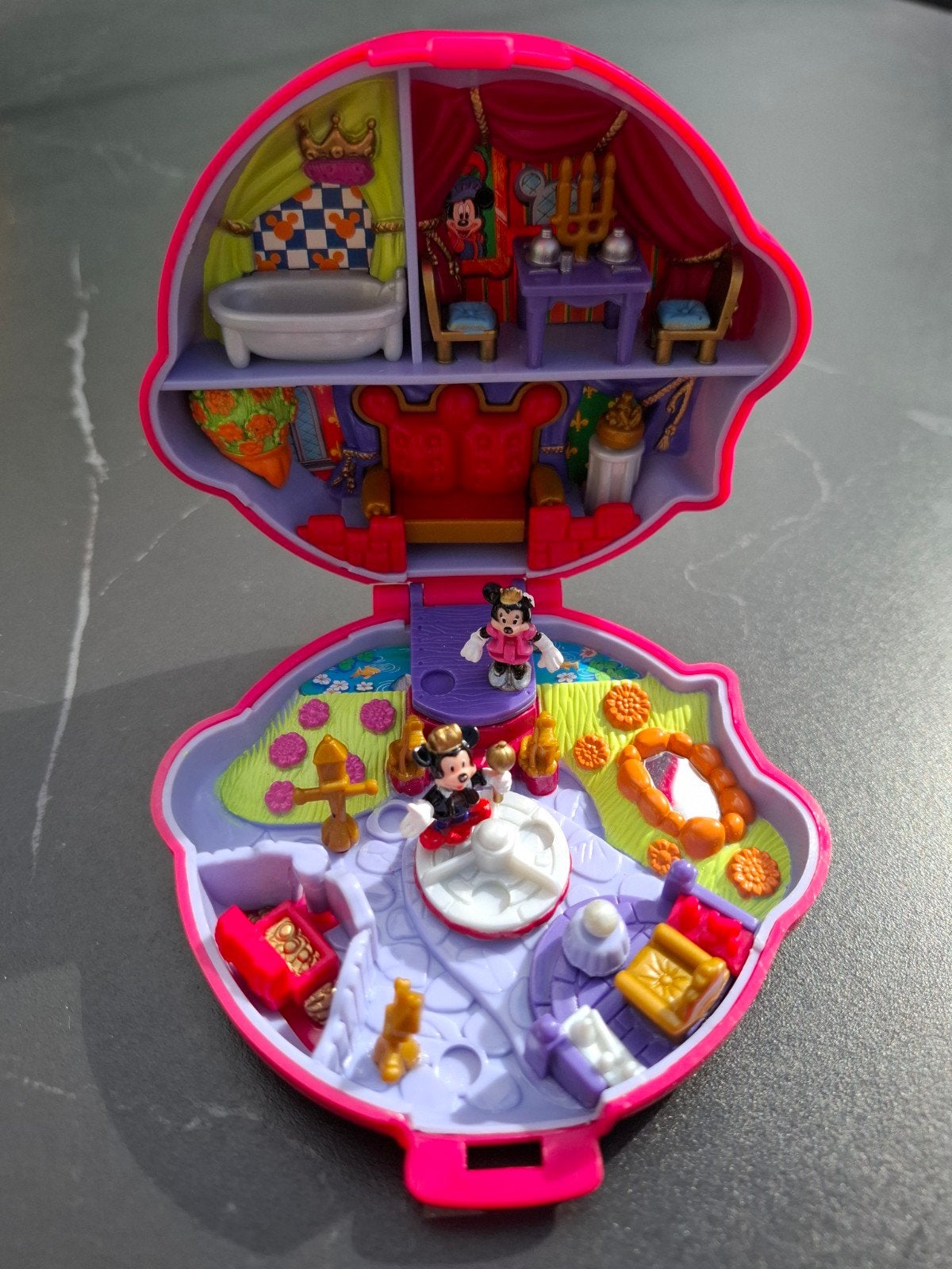 Polly Pocket Disney Mickey & Minnie Mouse 1995 Bluebird, Ophalen of Verzenden