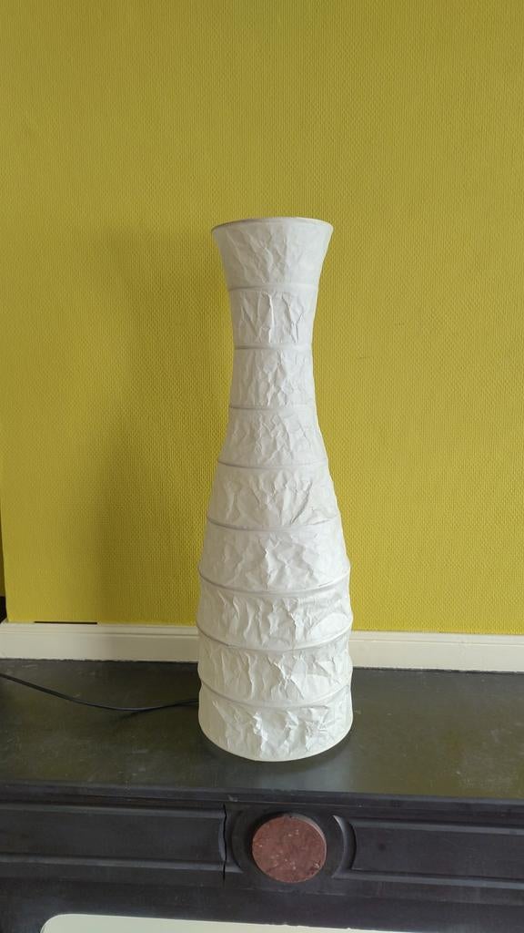 Ikea lamp van papier staand, Led-lamp, Gebruikt, E27 (groot), Ophalen