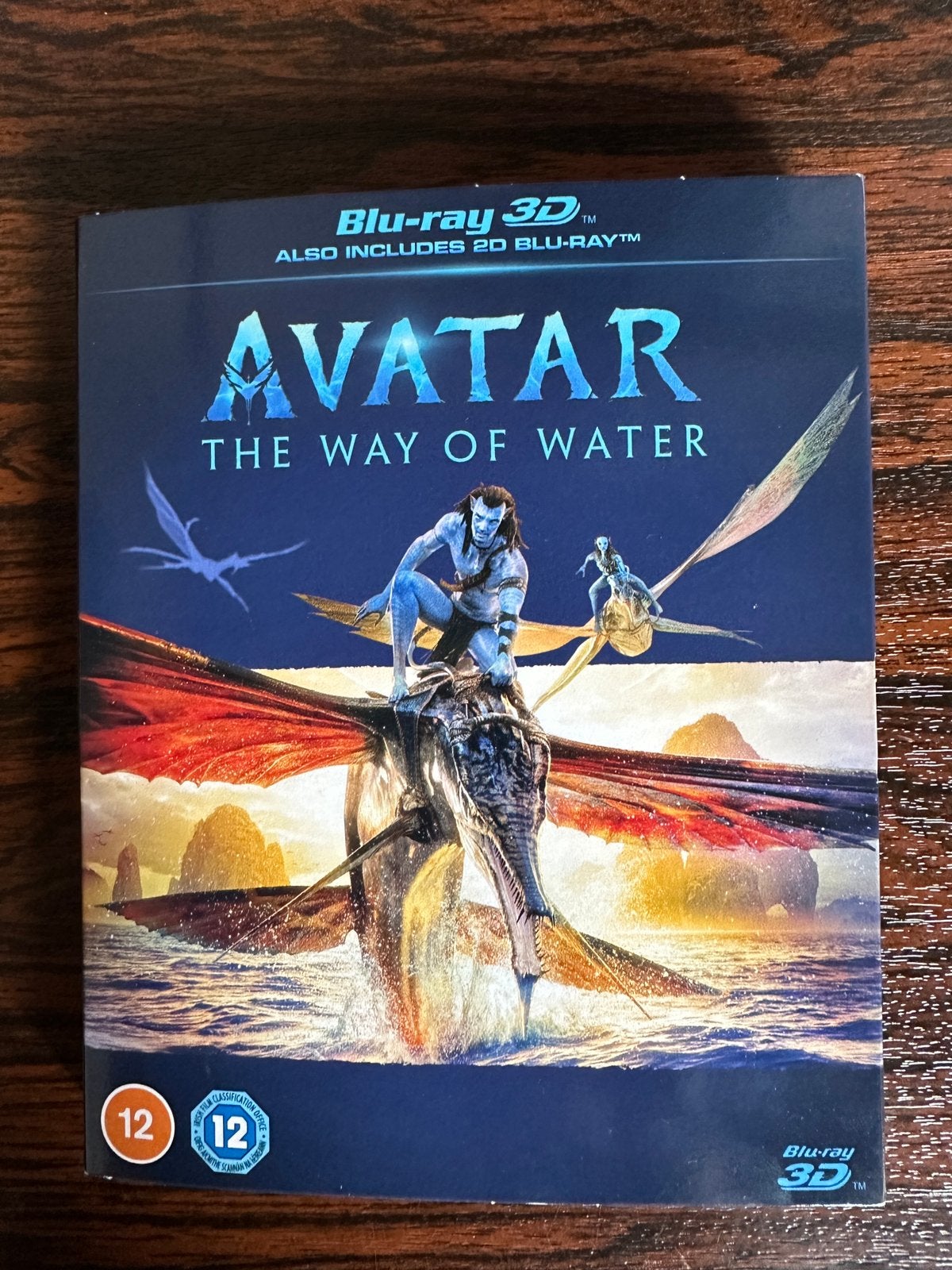 Avatar The Way of Water blu-Ray 3D en 2D, Engels, Film, Science Fiction en Fantasy, Met slipcover/slipcase