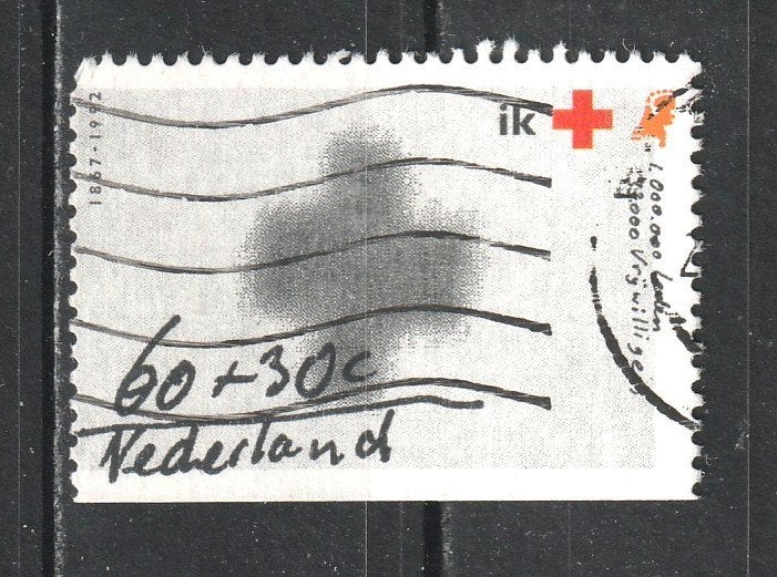 nvph 1535 a Rode Kruis 1992, Postzegels en Munten, Ophalen of Verzenden, Na 1940, Gestempeld