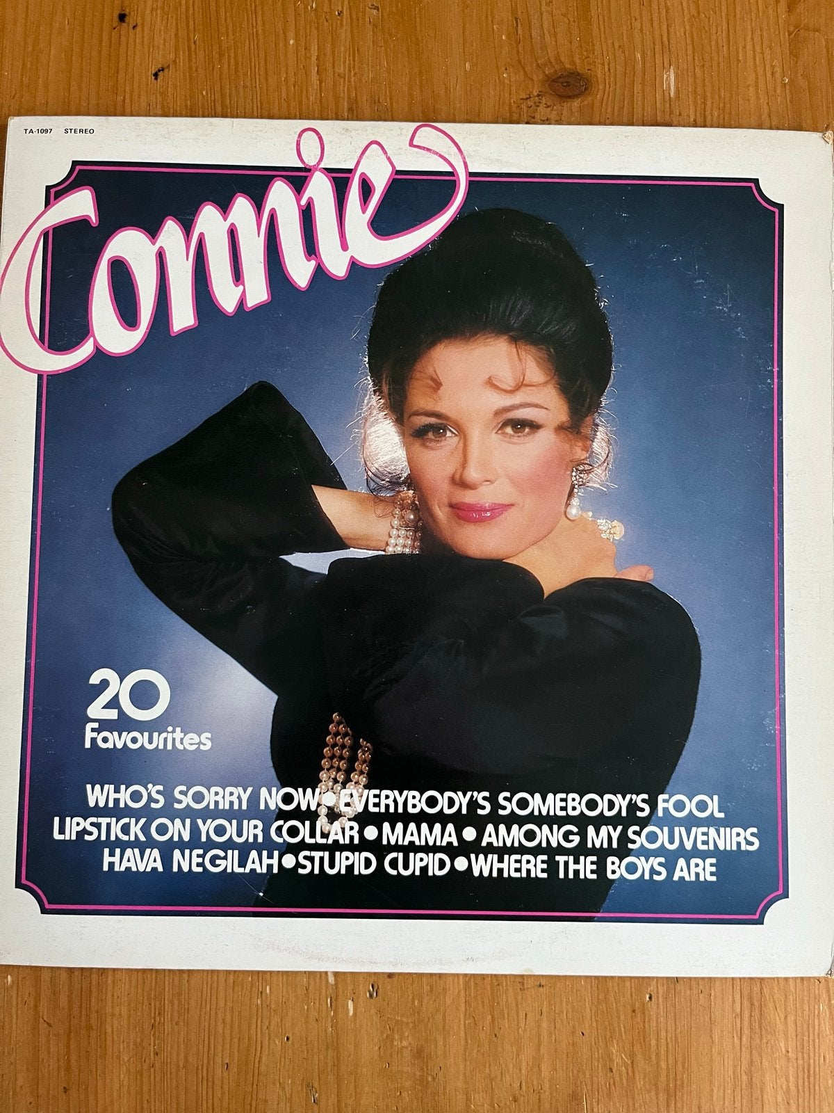Connie Francis - 20 Favourites LP (1978), LP, Ophalen of Verzenden, Zo goed als nieuw, Complilatie