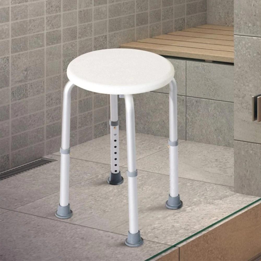 Medische douche kruk in hoogte verstelbaar (35,5 - 54cm), Diversen, Verpleegmiddelen, Ophalen of Verzenden, Nieuw