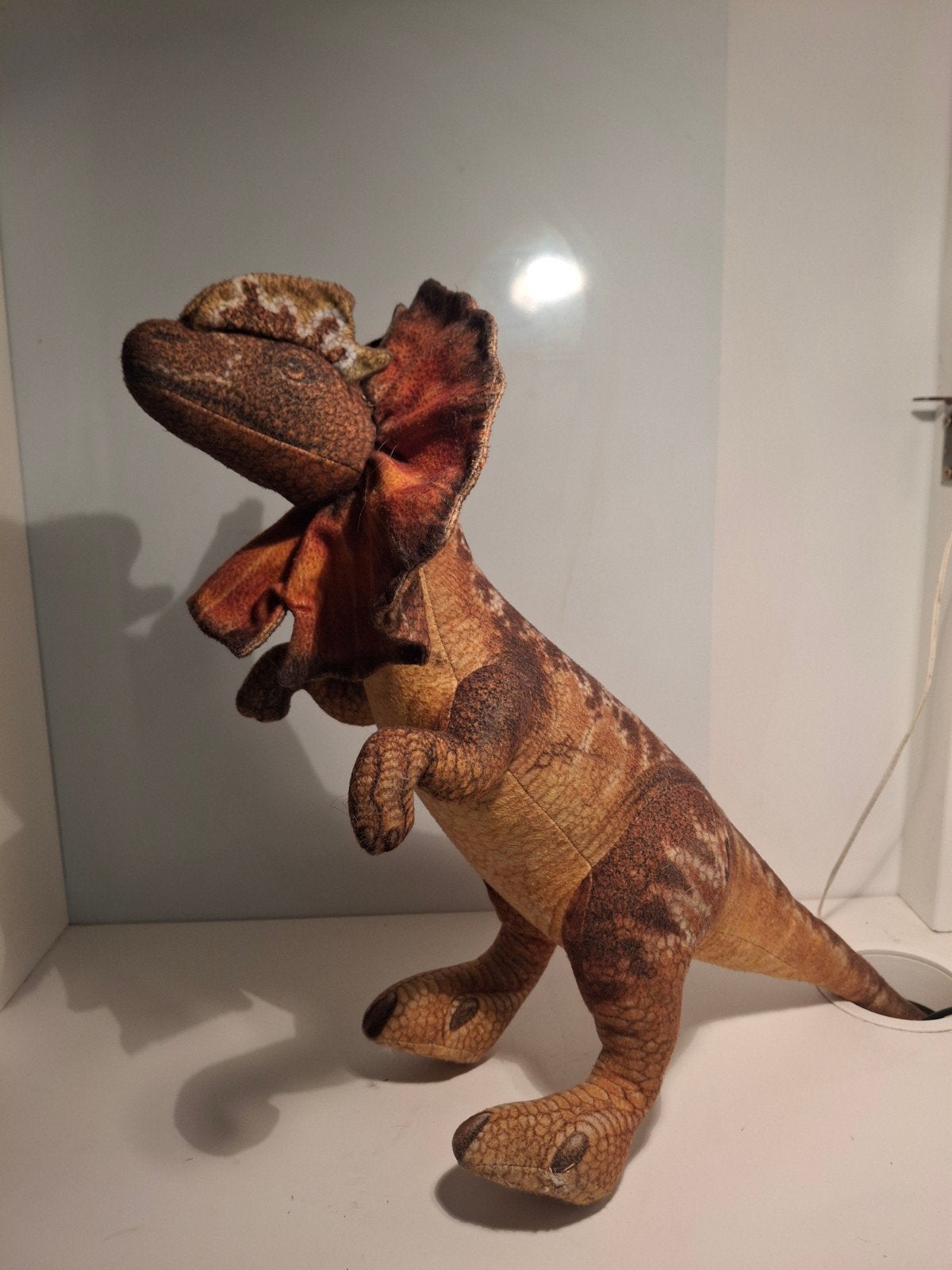 Jurassic Park Dilophosaurus Knuffel - Dakin 1993, Verzamelen, Ophalen of Verzenden, Zo goed als nieuw