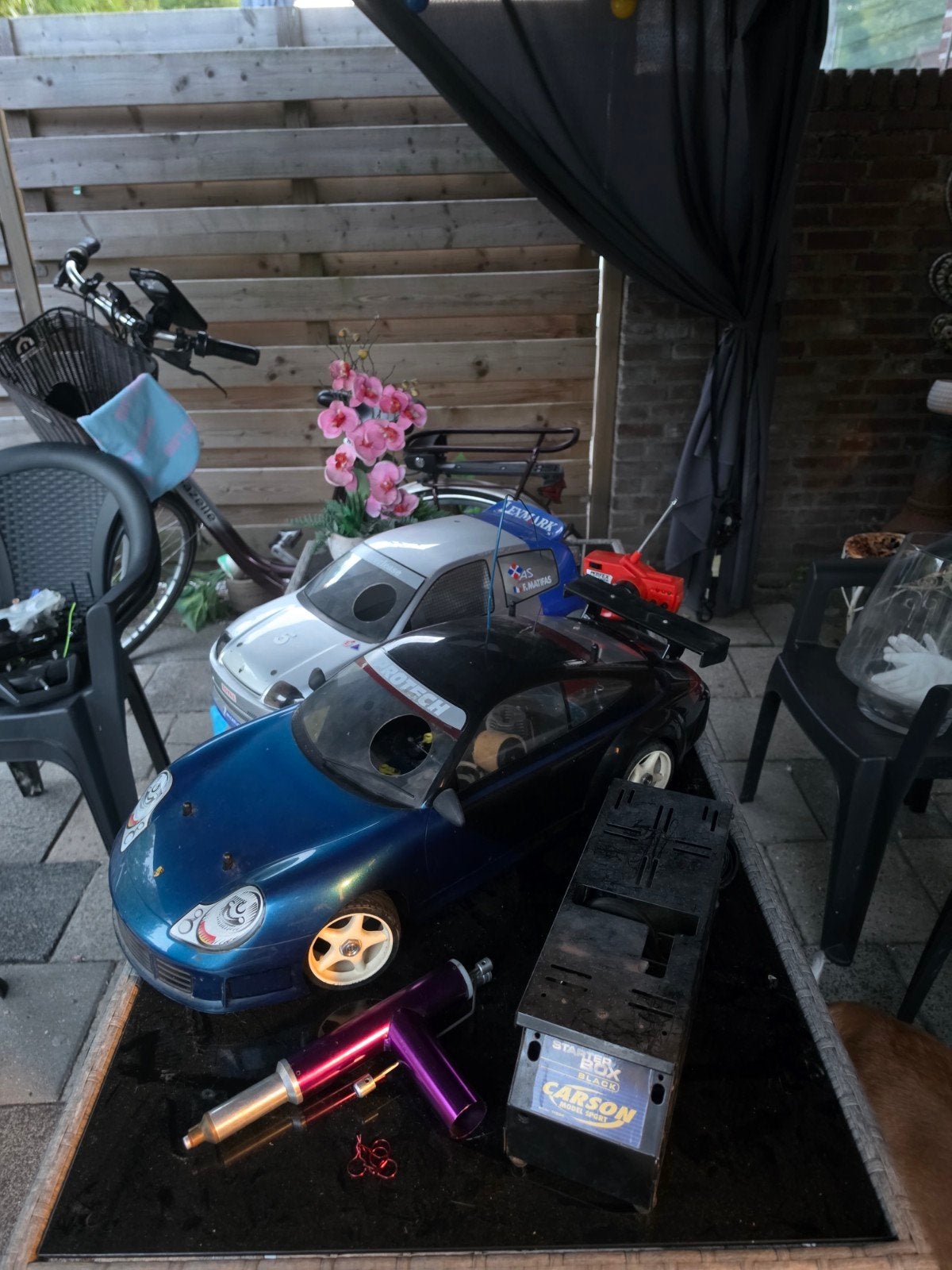 nitro rc auto, Ophalen of Verzenden, Zo goed als nieuw, Auto onroad, Nitro