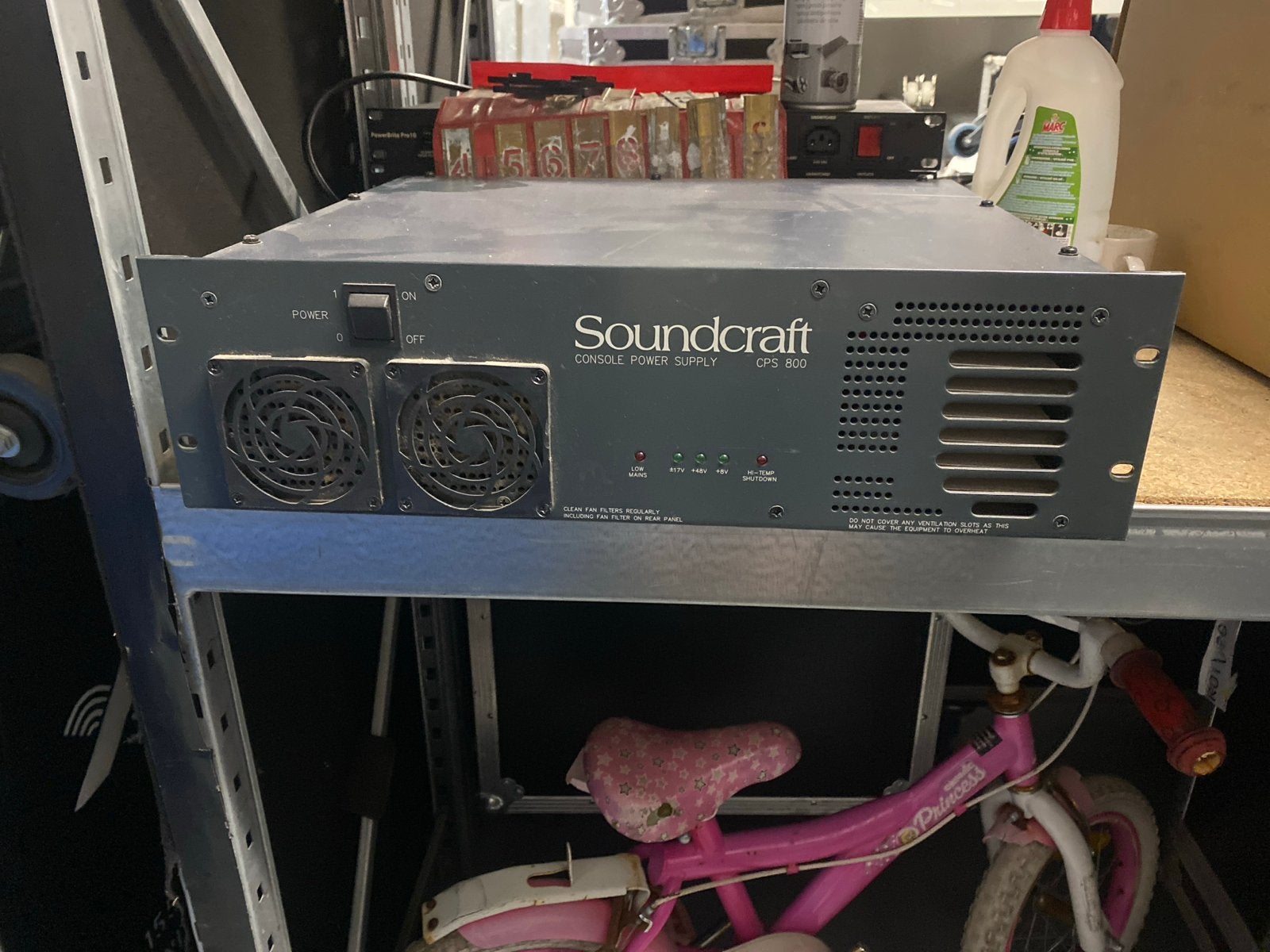 Soundcraft CPS800 Console Power Supply, Ophalen of Verzenden, Gebruikt