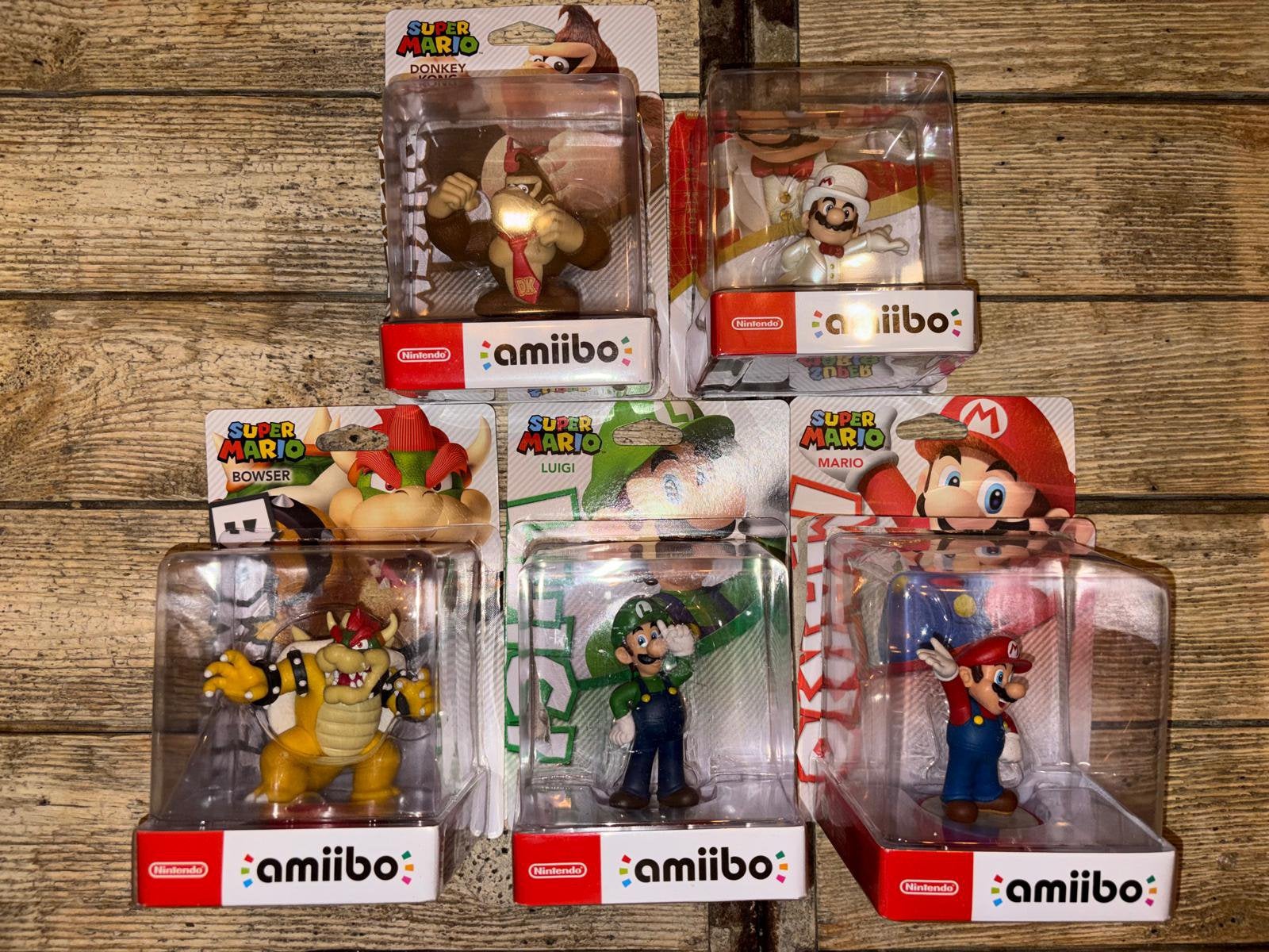 Diverse Amiibo figuren Super Mario Super Smash Bros Odyssey, Ophalen of Verzenden, Gebruikt, Switch Original
