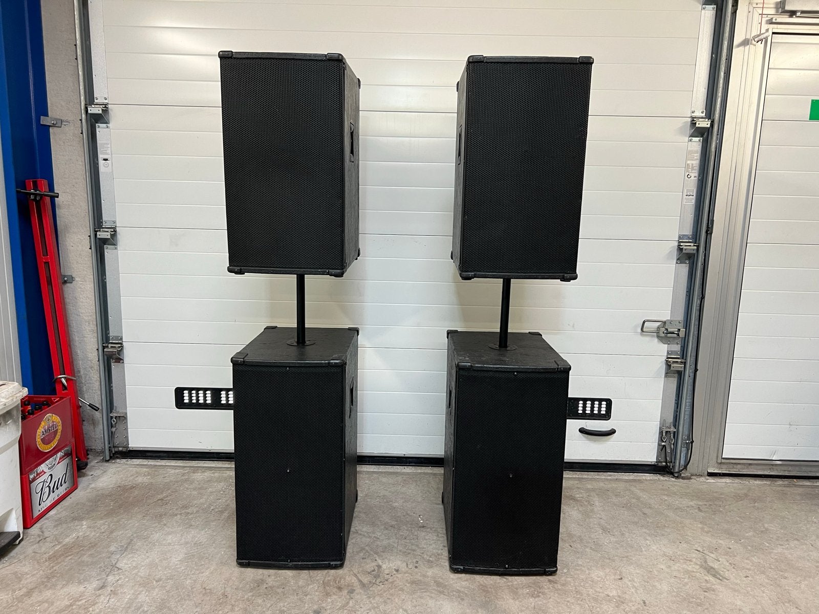 Complete PA-set: Electro-Voice Eliminator  speakers&subwoof, Audio, Tv en Foto, Gebruikt, Speakerset, Ophalen of Verzenden, Geschikt voor surround/home cinema