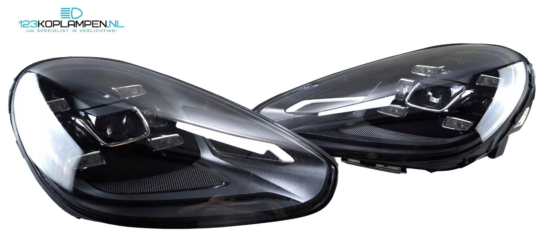 Porsche Cayenne 7P facelift Full LED koplampen links rechts, Gebruikt, -, -, Porsche