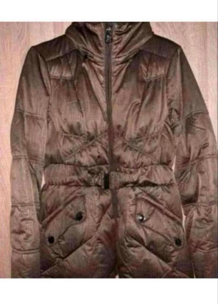 Winterjas Spoom Coats maat 38-M, Kleding | Dames, Jassen | Winter, Ophalen of Verzenden, Gedragen, Maat 38/40 (M), Bruin