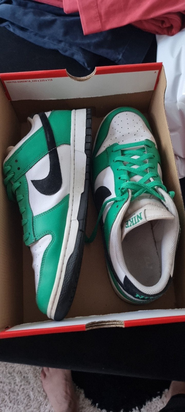 Nike Dunk Low Runners - Zo goed als nieuw - Maat 45.5, Ophalen