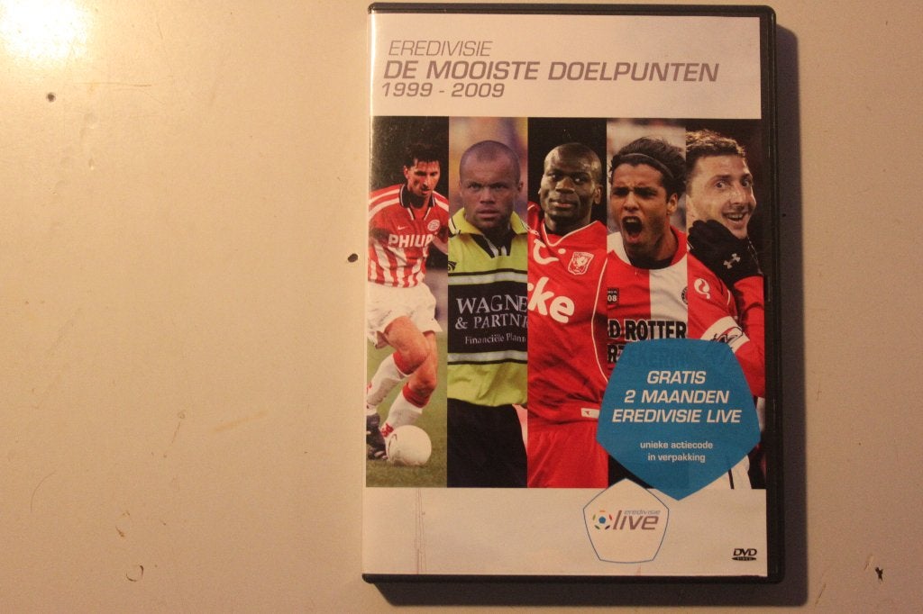 804m - dvd - eredivisie de mooiste doelpunten 1999 - 2009, Cd's en Dvd's, Alle leeftijden, Ophalen of Verzenden, Gebruikt