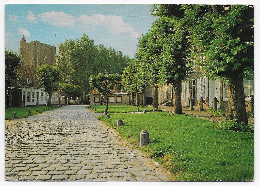 Sluis ST Anna ter Muiden Gelopen Ansichtkaart ( B4268 ), Ophalen of Verzenden, 1960 tot 1980, Gelopen