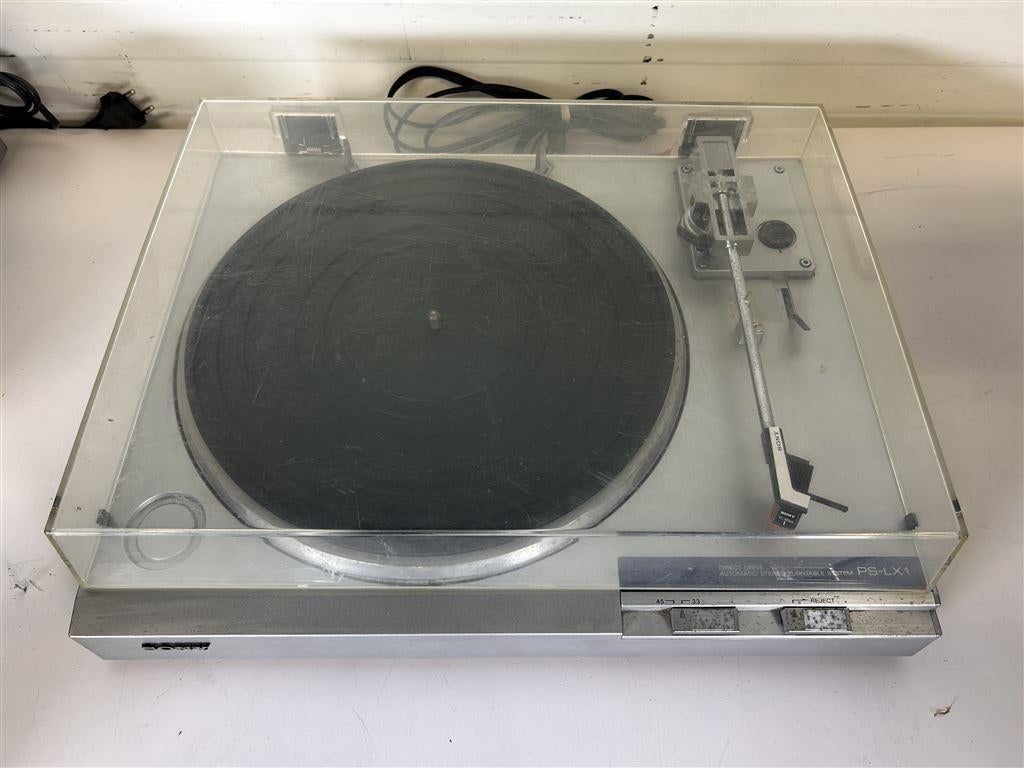A7279. Sony PS-LX1 platenspeler, Ophalen of Verzenden, Gebruikt, Thorens