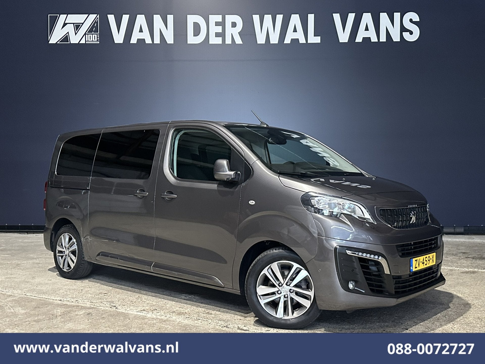 Peugeot Traveller 1.6 BlueHDi 116pk L2H1 Personenbus 8 Zitpl, Auto's, Dealer onderhouden, Stof, Origineel Nederlands, Bedrijf