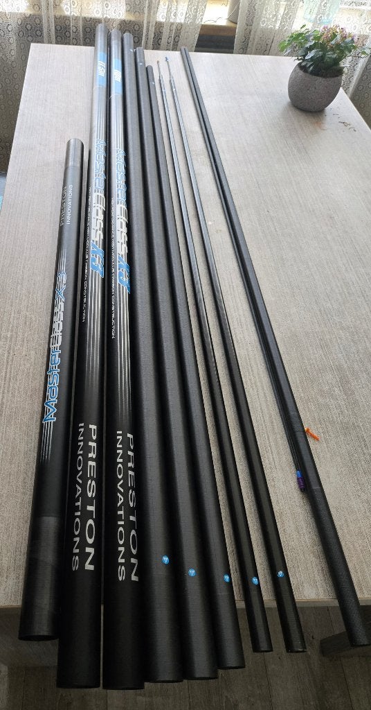 Preston masterclass x3 11.5 m, Ophalen, Vaste hengel